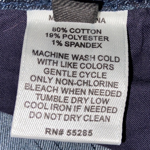 Express Biker Style Blue Jeans Size 2 - Picture 11 of 14